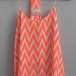 Nymphe chevron racerback tank top Photo 0