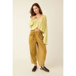 Free People Robyn Cardigan In Bamboo Shoot Size L Photo 1