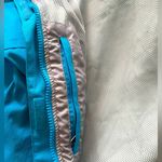 Karrimor The Great British Mountain Company Karrimor Aqua Blue Nylon Mesh Waterproof Urban Zippered Hooded Jacket Size 10 Photo 3