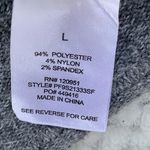 Pinque striped Crew Neck Striped Pullover Sweater SZ L multicolor fall Gray Size L Photo 4