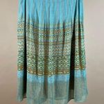 Christopher & Banks  Skirt 8 Colorfully Lightweight Flared Summer Chiffon Flowy Photo 0