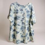 Jane and Delancey  Charcoal Tie-Dye Short Sleeve Top Photo 2