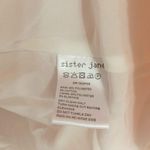 Sister Jane Pink Rosy Knees Tweed Confetti Square Neck Puff Sleeve Dress Size S Photo 7