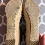 Toms Stylish Black and Cream Women's Wedge Sandals abstract spring summer Photo 7