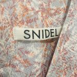 SNIDEL Floral Printed Button‎ Down Midi Dress Gray Size 4 Photo 5
