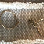 Urban Outfitters Tiny Gold Hoop Earrings Photo 0