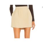 We Wore What - Oversized Blazer and Pleated Skirt Set in Desert Photo 7