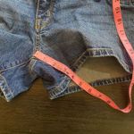 Isabel Maternity by Ingrid & Isabel stretch bands midi short jean shorts size 4 Blue Photo 6