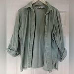 Blair Women’s Extra Large, Button-Down/Shacket Light Green Brand Is ￼ Photo 0