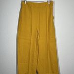Madewell Medium Tall Huston Pull On Crop Pants MT Golden Lantern Photo 0