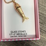 House of Harlow 1960 | Fish Necklace Gold Photo 2