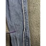 Pull & Bear  Jeans Women‎ 38 EUR Button Fly Frayed Raw Hem Denim Pants Photo 6