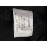 Boston Proper  Sport Solid Black Knit Straight Leg Travel Pants Small - 32" Ins Photo 2