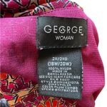 George Plus Size Vintage Hippie Eclectic Psychedelic Mosaic Mandala Mesh Top Photo 5