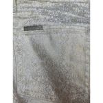 Rock & Republic  Women White & Gold Jeans Straight Size 10 (34x26) SKU 4602 Photo 4