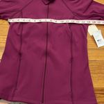 Kate Spade NWT x Beyond Yoga Zinfandel Neck Bow Front Zip Jacket sz S Photo 9