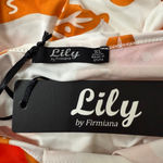 Lily by Firmiana Gingerbread Print Holiday Tunic Dress XL White Photo 6