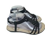 Rialto  Cenova Black Studded Strappy Low Heeled Versatile Staple Sandals Size 7.5 Photo 2