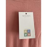 Piko  Womens Large Green Earth Bamboo Long‎ Sleeve Top New Pink Photo 3