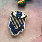 Shoe Charm Set My Sunshine Mushroom Dreamcatcher Evil Eye Lightning Smiley Yellow Photo 4