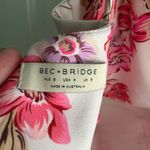 Bec & Bridge Floral Satin Slip Dress Pink 💕Size 4💞 (NEW WITHOUT TAGS) Photo 2