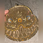 ANTIQUE VINTAGE METRO BAG WORKS PARIS FRANCE ART
DECO BEADED PURSE
CLUTCH BAG Gold Photo 11