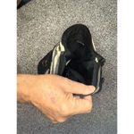 American Eagle Women's Black & White Striped Tote Bag with Zipper​ Photo 6