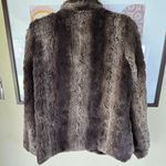Betsey Johnson  Brown Faux Fur Jacket - S Photo 7
