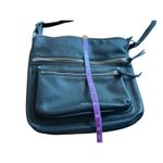 Relic by Fossil Black Crossbody Bag Purse Three Zipper Pockets Everyday Handbag Photo 6