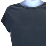 J.Jill Tunic Top Large Black Pima Cotton Photo 4