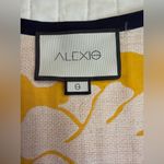 Alexis  Simonet Floral Marigold Ruffle Flounce Mini Dress NWOT Photo 6