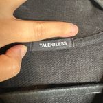 Talentless  black half zip pullover sweatshirt Photo 1