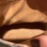 Corso Como  Charcoal Suede NWOB Pull On Ankle Booties w/ Tie Detail Block Heel Photo 5