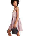 Madewell Scoopneck Tank Dress in Rainbow Stripe size Medium Photo 5