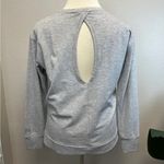 Victoria's Secret Victoria Sport Heather Grey Cutout Crewneck - Size L Photo 1