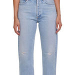 AGOLDE Light Wash 90s Straight Leg Jeans Sz 26 Photo 0