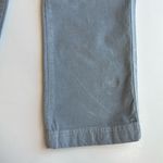 Free People  High Time Kick Corduroy Flare Pants Pearl Blue Size 12 NWT Photo 9