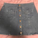 Kendall + Kylie Denim Button Skirt Photo 0