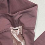 PINK - Victoria's Secret  Dark Pink Leggings with Metallic Gold Detail Photo 4