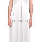 Bill Levkoff White Criss Cross Dress Photo 0