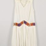 Free People Light Heart Dress with Embroidered Waistline S Photo 6