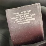 Maeve Anthropologie  Black Wool Skirt sz 4 Pencil Skirt Tiered Scallop Hem Photo 7