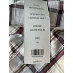 Veronica Beard Memphis Ruffle Plaid Mini Skirt Photo 10