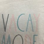 Rae Dunn Short Sleeve PJ Pajama Sleep Shirt VACAY MODE New! Photo 4