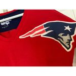 NFL New England Patriot Top Women's Small Touch By Alyssa Milano Red and Blue Logo Photo 1