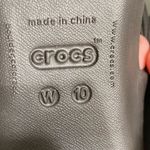 Crocs Cyprus IV Platform Heel Strappy Sandals Mushroom Espresso Women’s 10 Photo 6