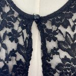 Glamour Black Lace Shrug Size L Photo 1