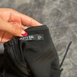 Nasty Gal Black satin dress from  Photo 4