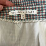 Veronica Beard  Blue & Red Plaid Ruffle Skirt in Women’s Size 0 Photo 4