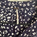 Free People Navy and White Speckled Blouse Photo 3